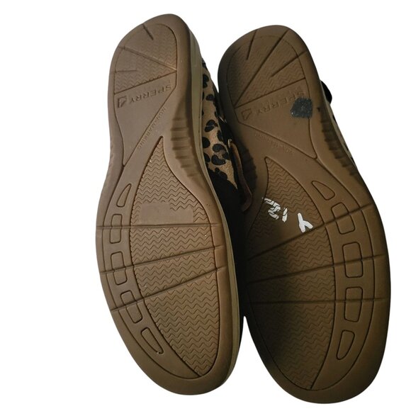SPERRY | Top Sider Cheetah Print Loafers - Picture 10 of 11